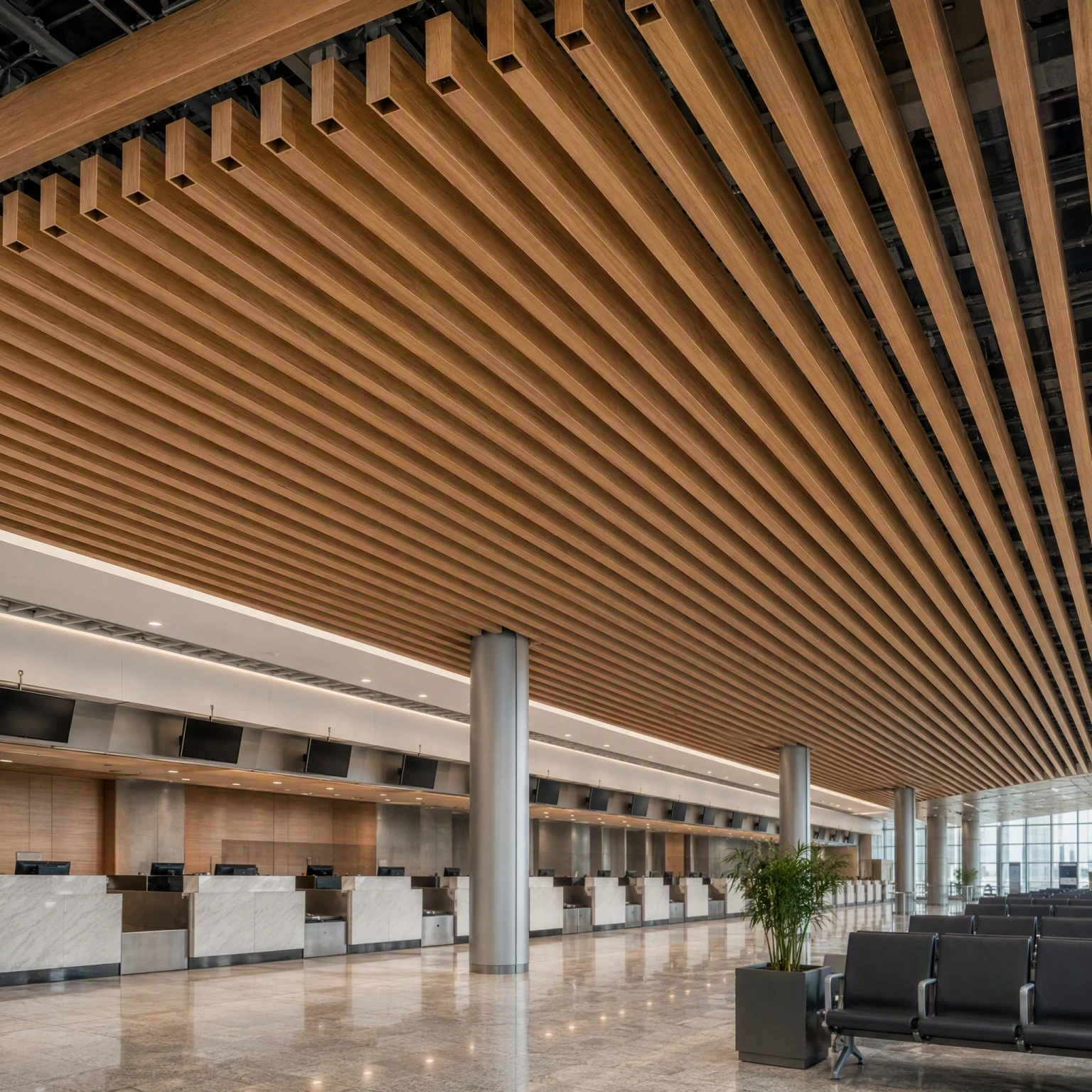 WPC Ceiling Tube WPC Ceiling Tube